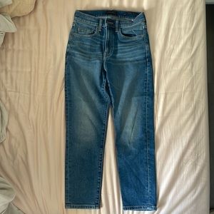 Banana Republic Blue Denim High Rise Straight